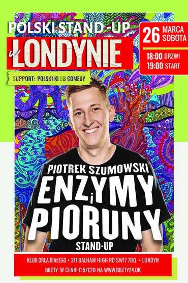 Polski Stand-Up w LONDYNIE (Piotrek Szumowski)