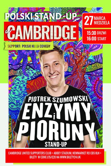 Polski Stand-Up w CAMBRIDGE (Piotrek Szumowski)