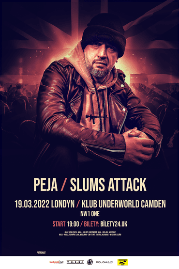 PEJA / SLUMS ATTACK w LONDYNIE !