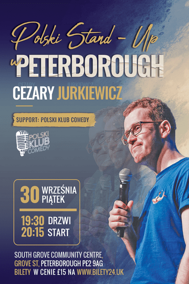 Polski Stand-Up w Peterborough (Cezary Jurkiewicz)