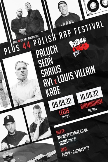 Plus44 Polish Rap Festival LEEDS