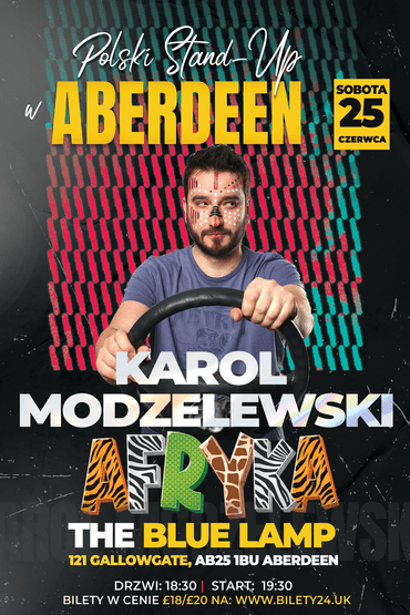 Karol Modzelewski | Stand-Up w Aberdeen