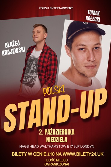 Błażej Krajewski + Tomek Kołecki | Stand-Up Londyn