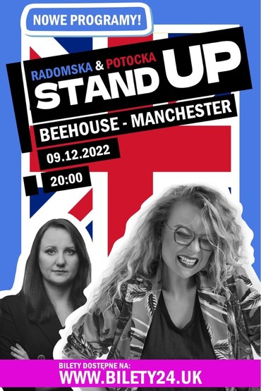 Aleksandra Radomska i Paulina Potocka Stand-UP Manchester