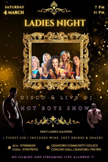 Dzień Kobiet - Ladies Night - Hot Boys Show