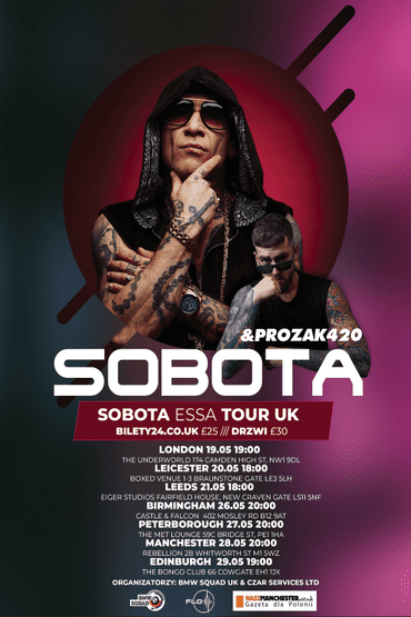 SOBOTA ESSA TOUR MANCHESTER