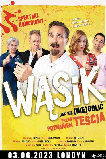 "Wąsik jak się (nie) golić przed poznaniem teścia"