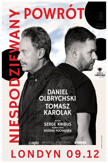 NIESPODZIEWANY POWRóT spektakl komediowy | Londyn 09.12.23