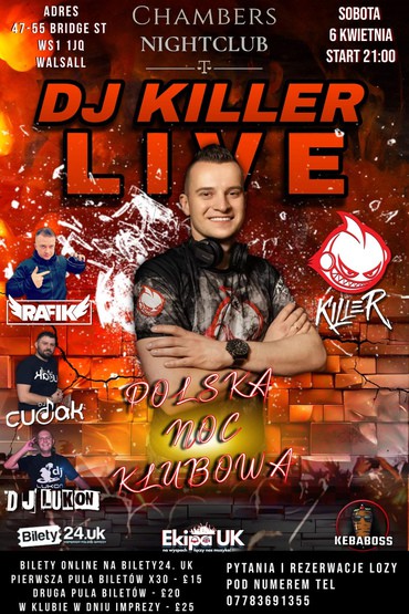  DJ KILLER LIVE - POLSKA NOC KLUBOWA