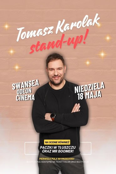 Tomasz Karolak: stand-up rockowo-gadany | Swansea