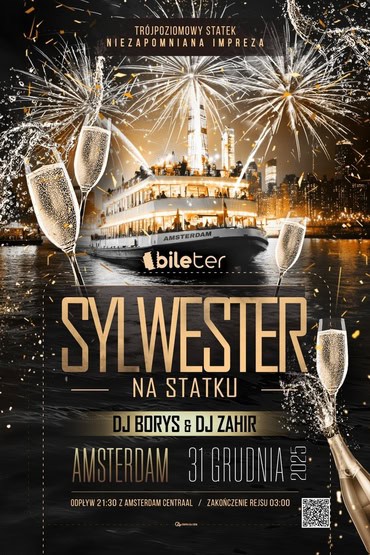 Sylwester na statku w Amsterdamie | 2026