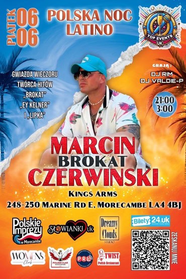 Polska Noc Latino Marcin Czerwiński | Morecambe 