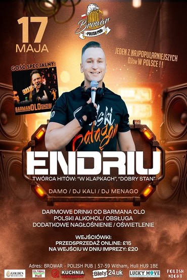 ENDRIU & Barman Olo | Browar Hull