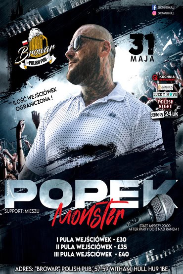 POPEK MONSTER  |  Browar - Polski Pub - HULL