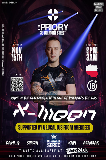 Dj X-Meen - The Priory Aberdeen!!