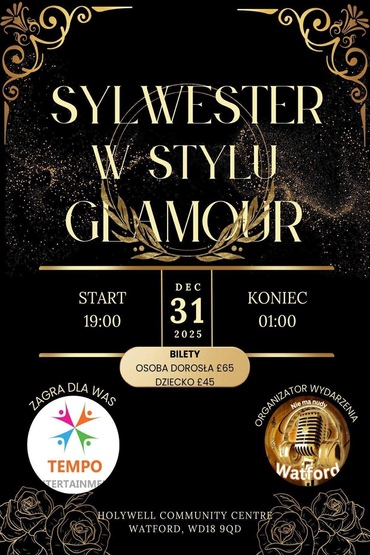 Sylwester w Stylu Glamour | Watford