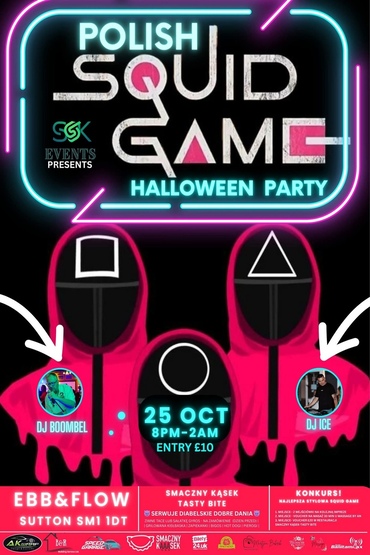 Polish SQUID GAME HALLOWEEN Party