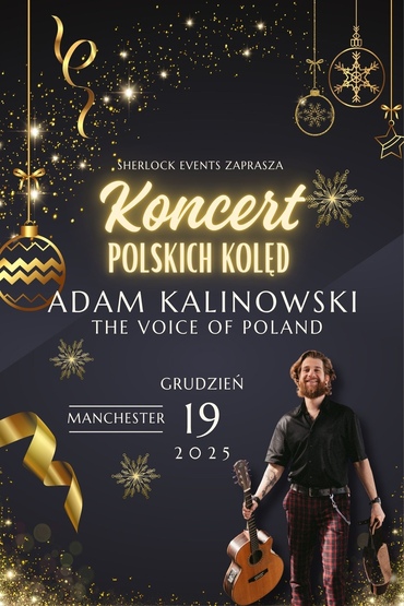 Koncert kolęd - Adam Kalinowski | Manchester