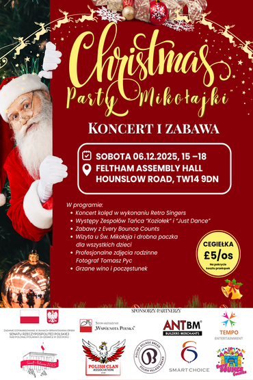 Koncert i Zabawa Mikołajkowa | Feltham