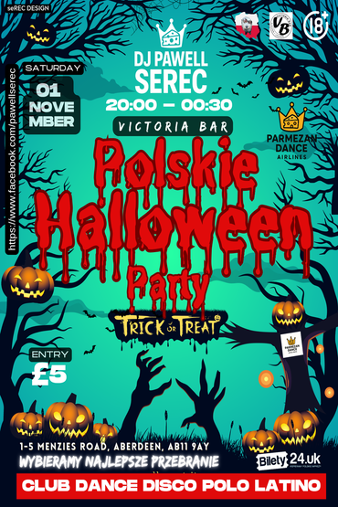 Polskie Halloween Party!! - Victoria Bar!!
