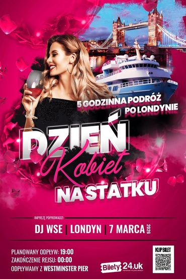 Dzień kobiet na Statku 2026 | 5-godzinna podróż po Londynie