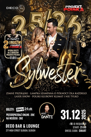 SYLWESTER 2025/2026 – PROJEKT POLSKA | Slough