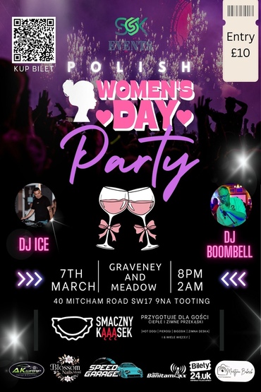 SGSK EVENTS PREZENTUJE - DZIEN KOBIET  TOOTING 