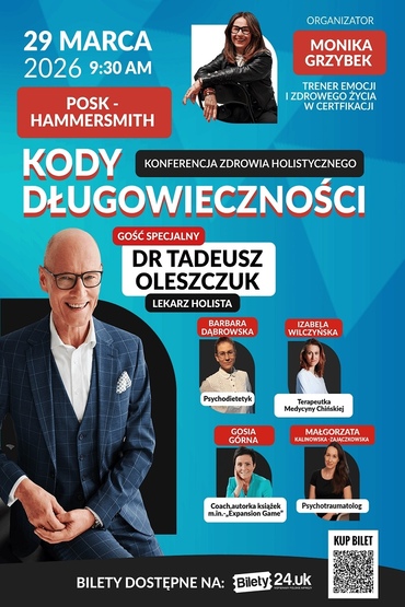 Kody długowieczności z dr Tadeuszem Oleszczukiem