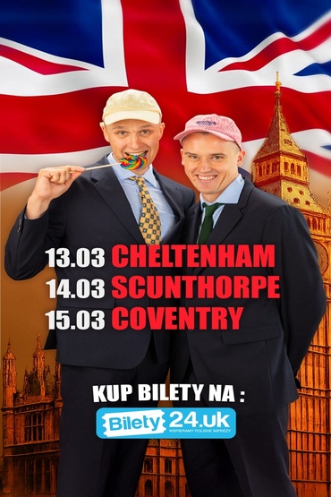 STAND UP "PATO EMIGRACJA" KUBA W I BARTEK STRUSIŃSKI | Scunthorpe 