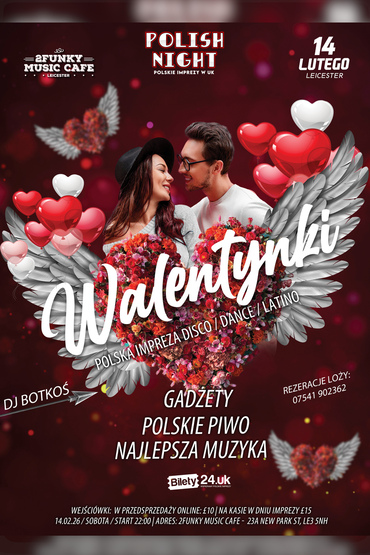 WALENTYNKI W LEICESTER