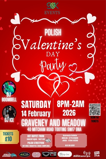 POLISH VALENTINE'S DAY PARTY TOOTING