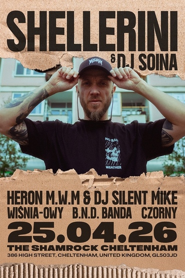 Shellerini & DJ Soina – koncert Cheltenham