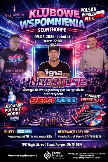  KLUBOWE WSPOMNIENIA | Scunthorpe ★ DJ HUBERTUSE - ENERGY 2000 ★