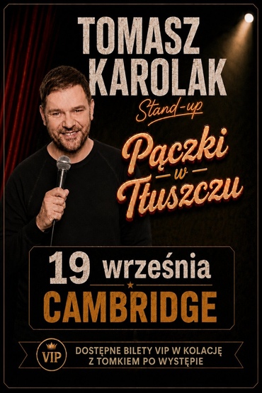 Tomasz Karolak - stand-up | Cambridge 2026