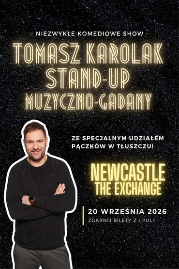 Tomasz Karolak - stand-up | Newcastle 2026