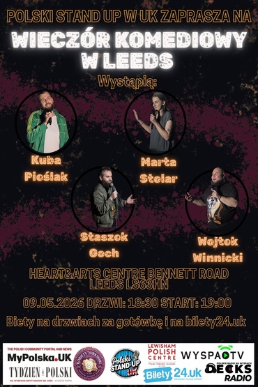 Wieczór Komediowy | Leeds