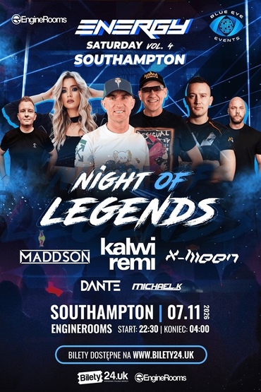 Kalwi Remi - DJ X Meen - DJ Madsson - DJ Dante - DJ Michael K | Southampton | Energy Saturday Vol. 4 - Night of Legends