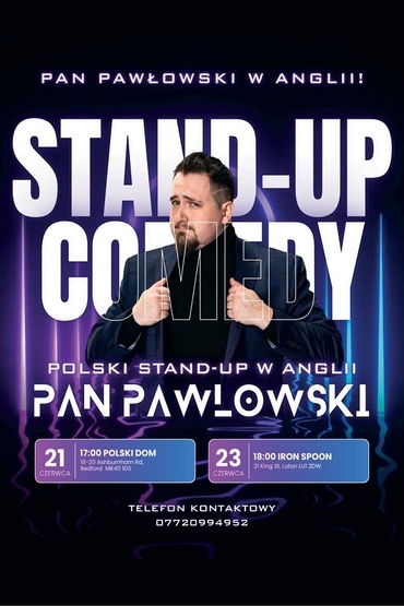 Pawłowski w UK Luton  Polski Stand-UP 