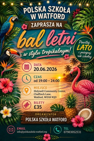 Bal Letni | Polska Szkoła w Watford