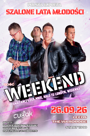 Zespół WEEKEND w Leeds